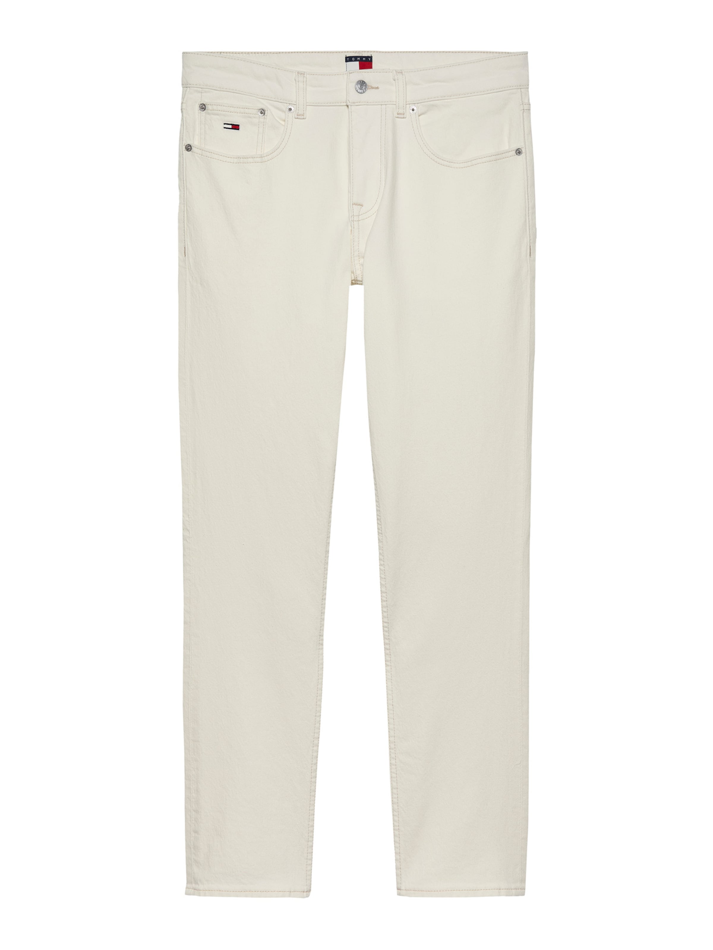 Tommy Jeans tavaline Teksapüksid 'SCANTON', värv valge: eest vaates