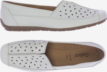 GABOR Flats & Loafers in 43,5 in White: front