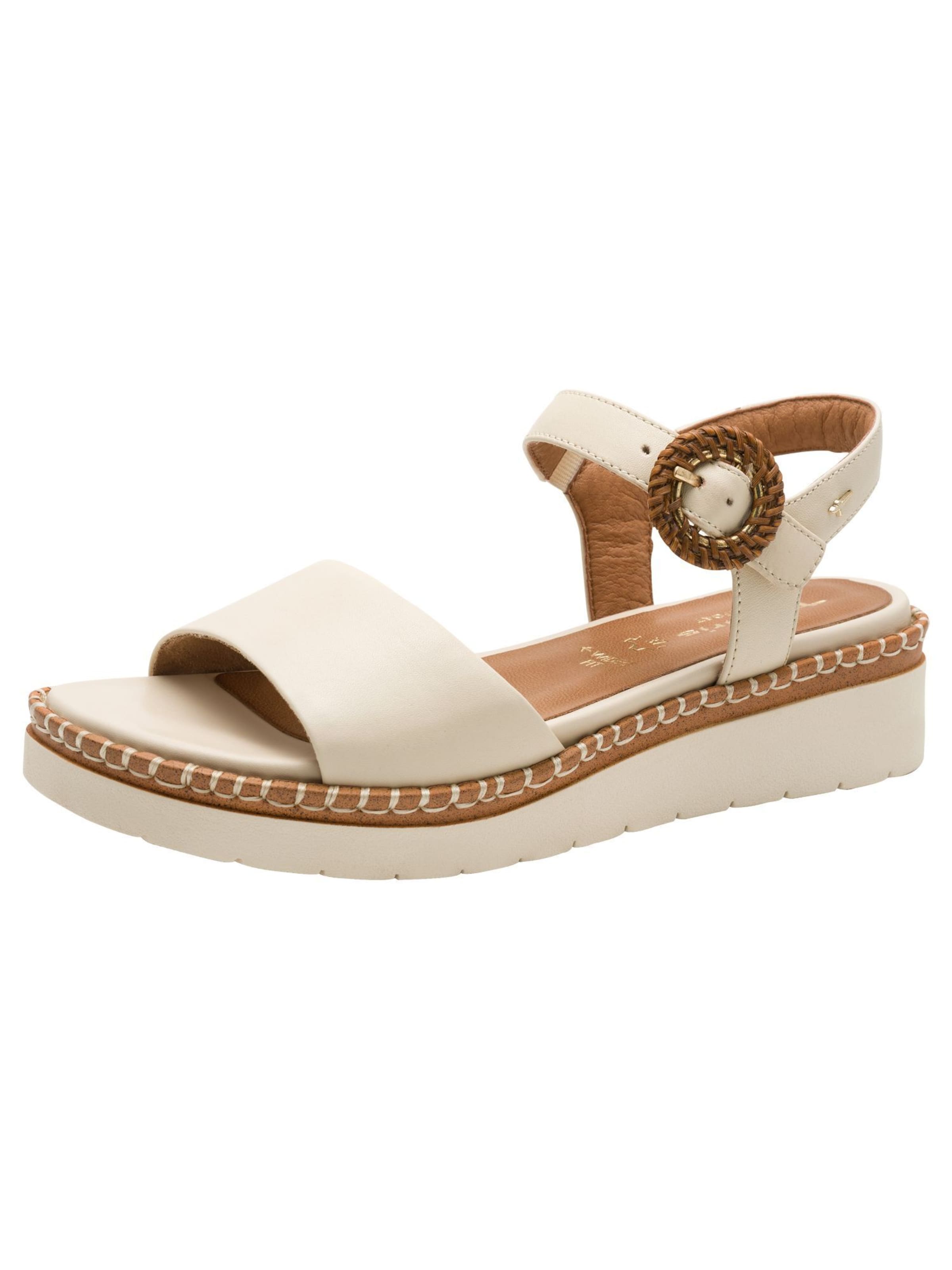 Tamaris Sandal in Beige: front