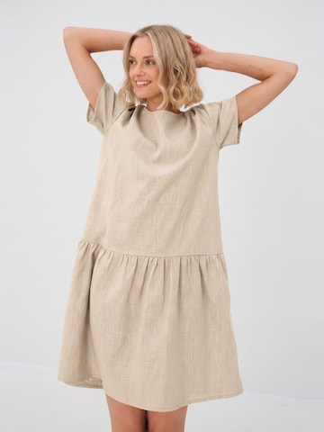 Robe 'BLOSSOM' LeMuse Dress en beige : devant