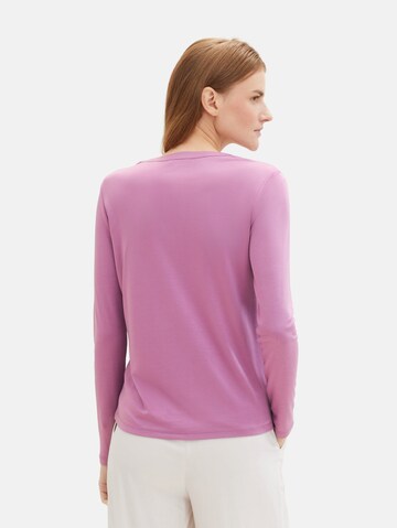 T-shirt TOM TAILOR en violet