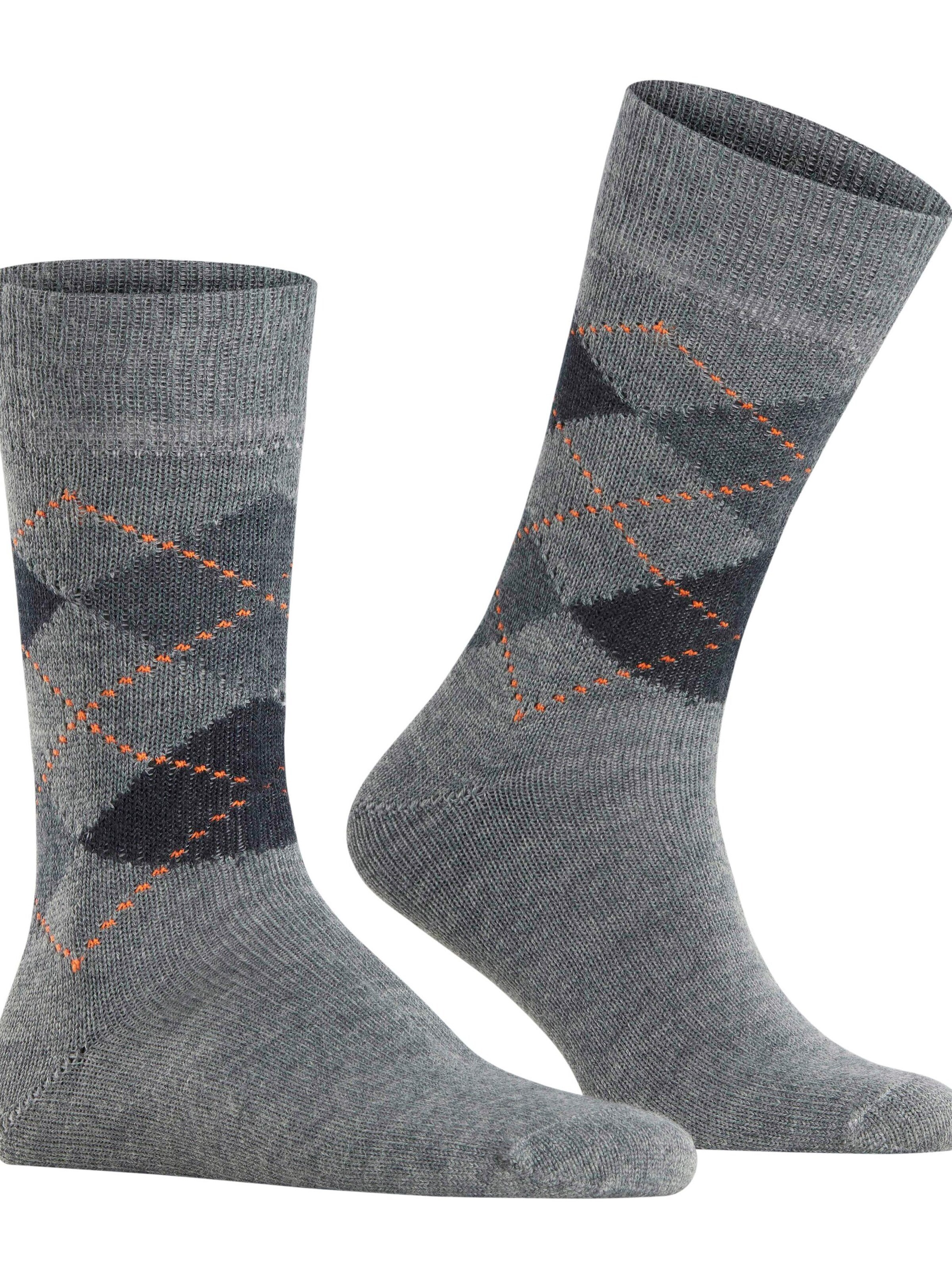 BURLINGTON Socken 'Preston'‌‌‌‌‌‌‌ in Grau: Vorderseite