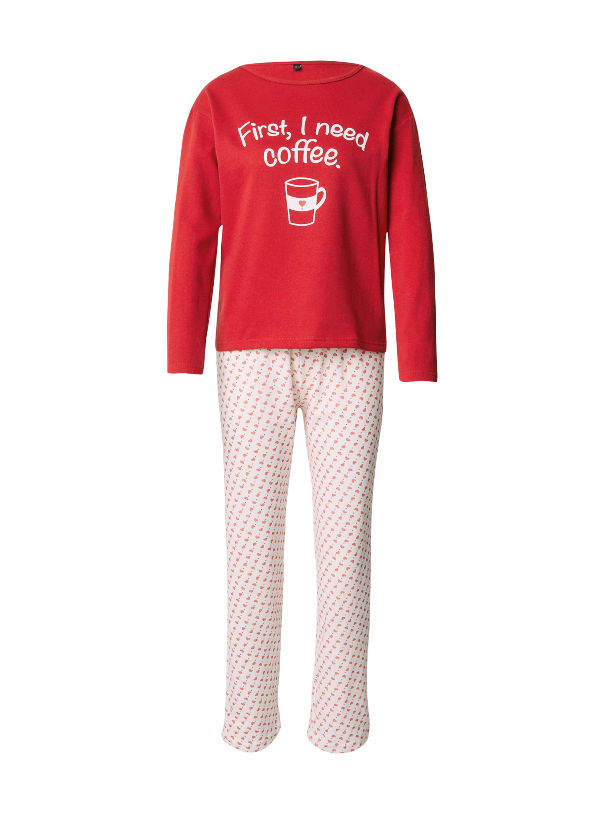 Trendyol - Pijama en rojo: frente