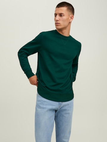 zaļš JACK & JONES Sportisks džemperis: no priekšpuses