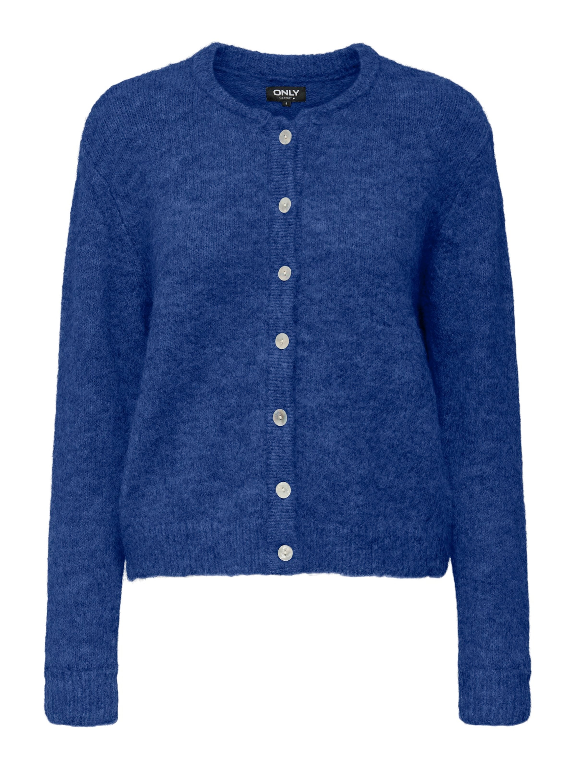 ONLY Плетена жилетка &#x27;ONLMAGGIE&#x27; в синьо: отпред