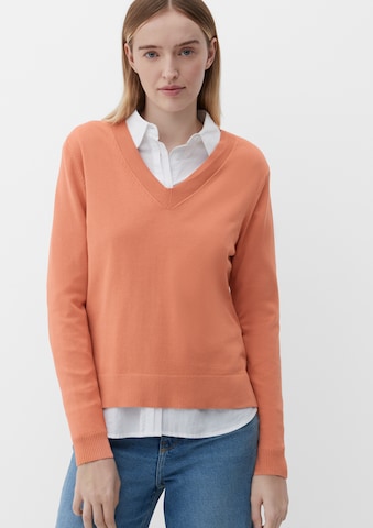 s.Oliver Pullover in Orange: predná strana