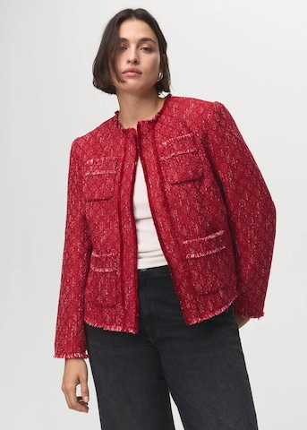 MANGO Übergangsjacke 'Rosso' in Rot: Vorderseite