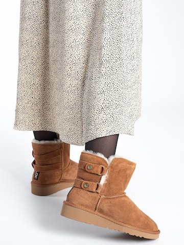 Gooce Snow boots 'Shirley' in Brown