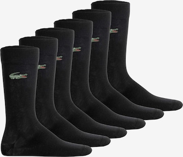 LACOSTE Ponožky – černá: přední strana