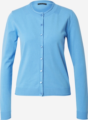 Cardigan Sisley en bleu : devant