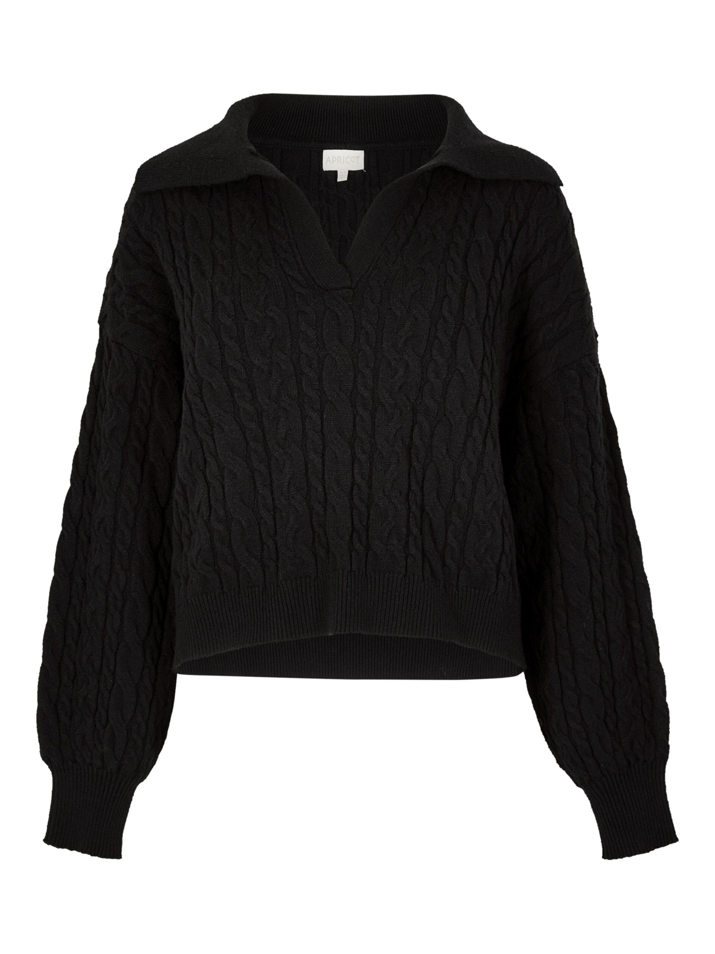 Pull-over Apricot en noir : devant