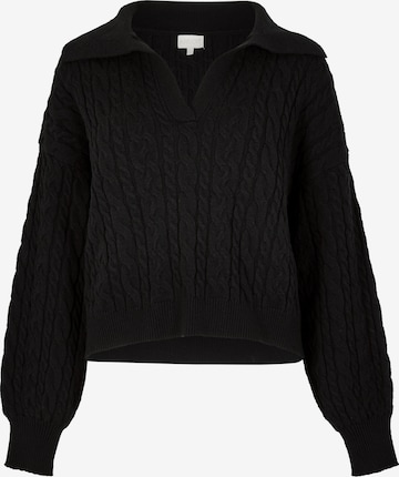 Pull-over Apricot en noir : devant