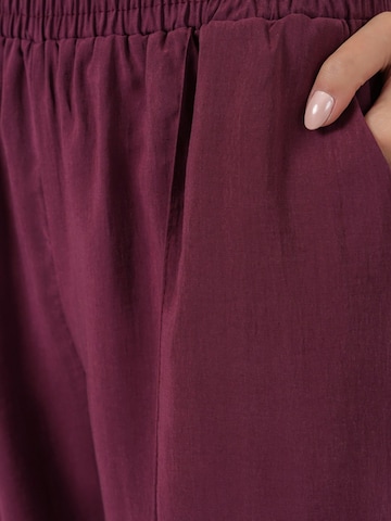Bigdart Wide leg Pants in Red
