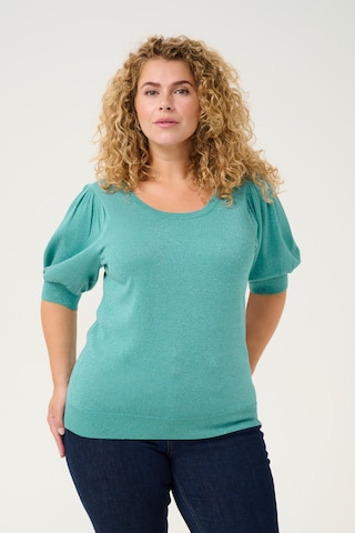 KAFFE CURVE - Pullover 'KCRegitta' em azul: frente