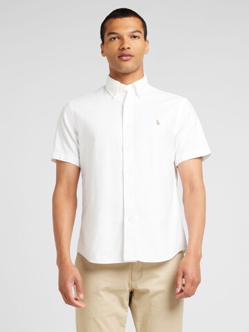 Polo Ralph Lauren Regular Fit Hemd in Weiß: Vorderseite