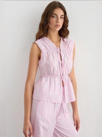 Hiccup Blouse in Roze