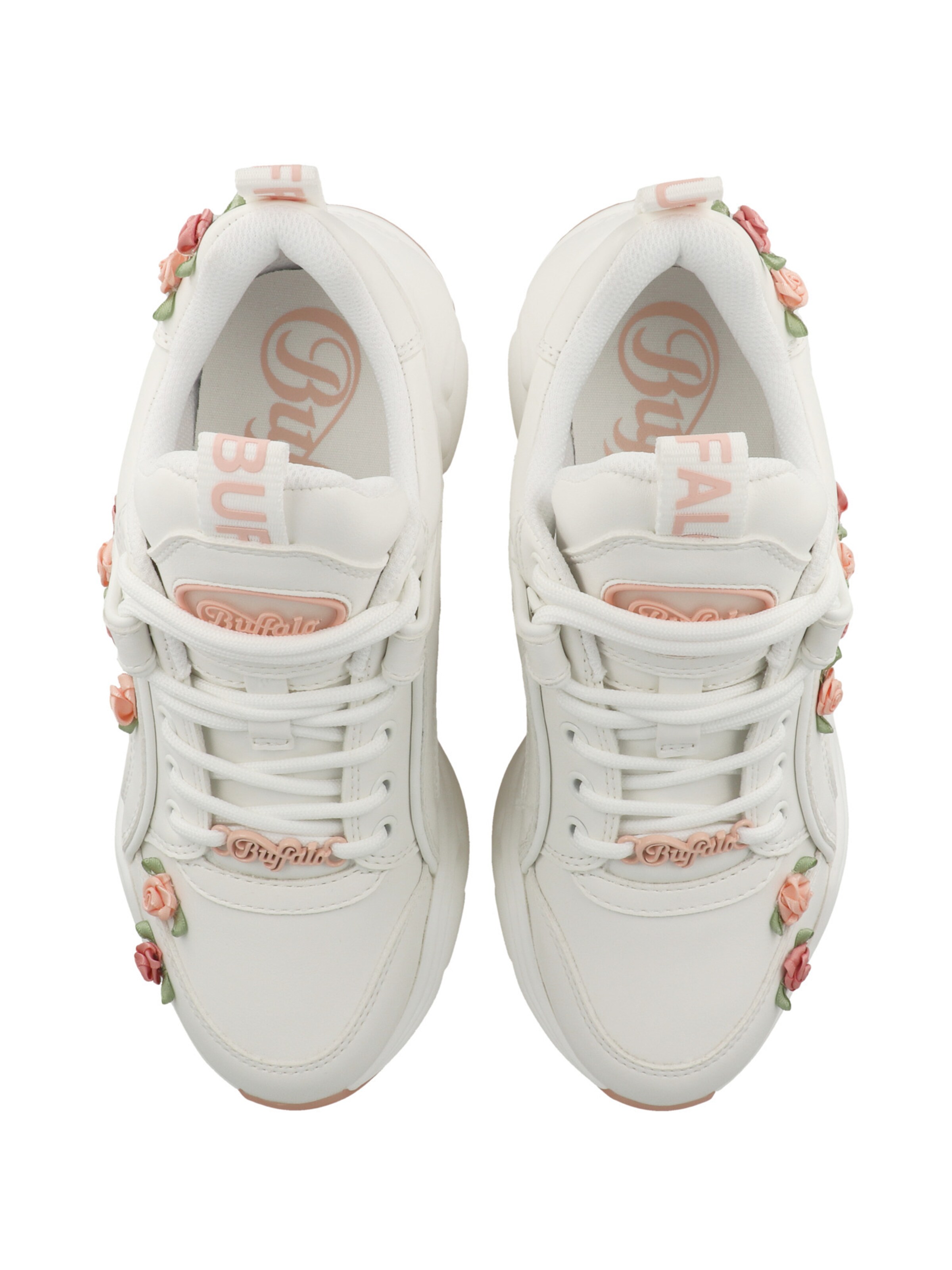 Baskets basses 'Binary Rose 2.0' BUFFALO en blanc
