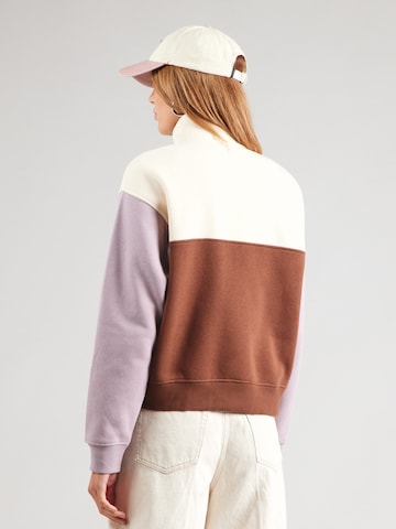 ROXY Sweatshirt 'VIEW POINT BLOC' in Braun