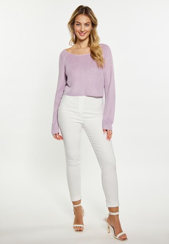 Pull-over faina en violet