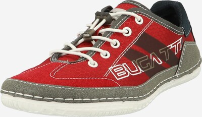 bugatti Sneaker 'Bimini' in navy / grau / rot / weiß, Produktansicht