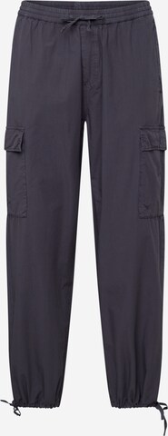 Effilé Pantalon cargo Iriedaily en bleu : devant