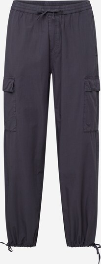 Iriedaily Pantalon cargo en bleu fumé / blanc, Vue avec produit