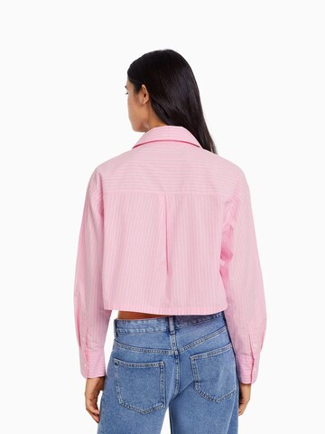 Bershka Blouse in Roze