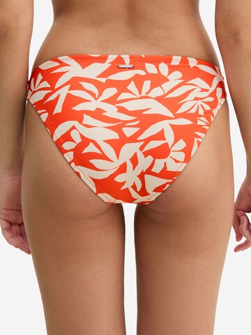 Marc O'Polo Bikini-Hose ' Firecracker Floral ' in Orange