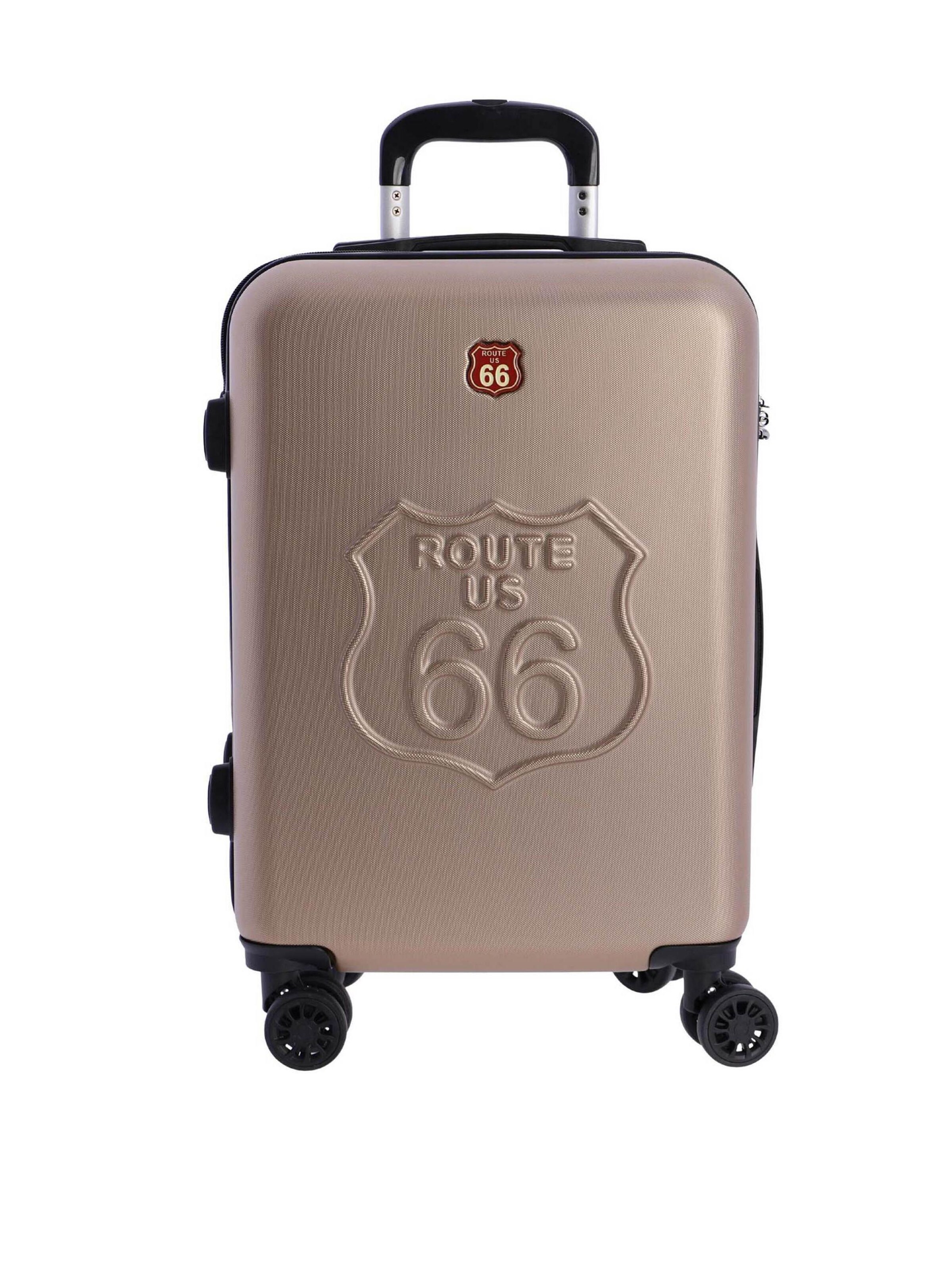 Route 66 - Carrito 'Route 66 - Maleta Cabina 55x40x20' en beige