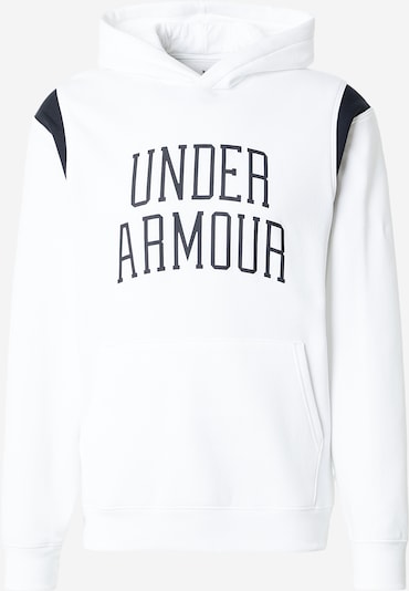 Sportinio tipo megztinis iš UNDER ARMOUR, spalva – juoda / balta, Prekių apžvalga