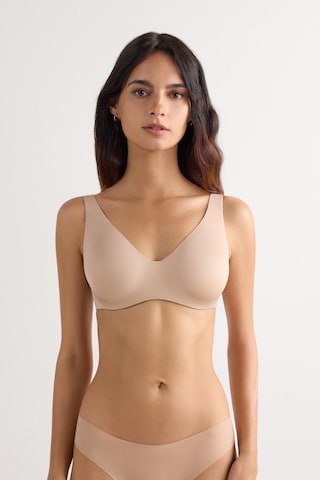 INTIMISSIMI Bralette Bra 'Greta' in Beige: front