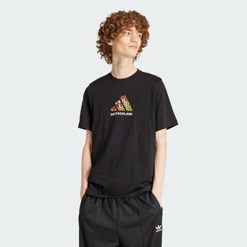 ADIDAS PERFORMANCE Funktionsshirt 'Germany Football Fan' in Schwarz: Vorderseite