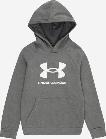 UNDER ARMOUR Αθλητική μπλούζα φούτερ 'Rival' σε γκρι: μπροστά