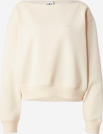 ADIDAS ORIGINALS Collegepaita 'ESS' värissä beige: etupuoli