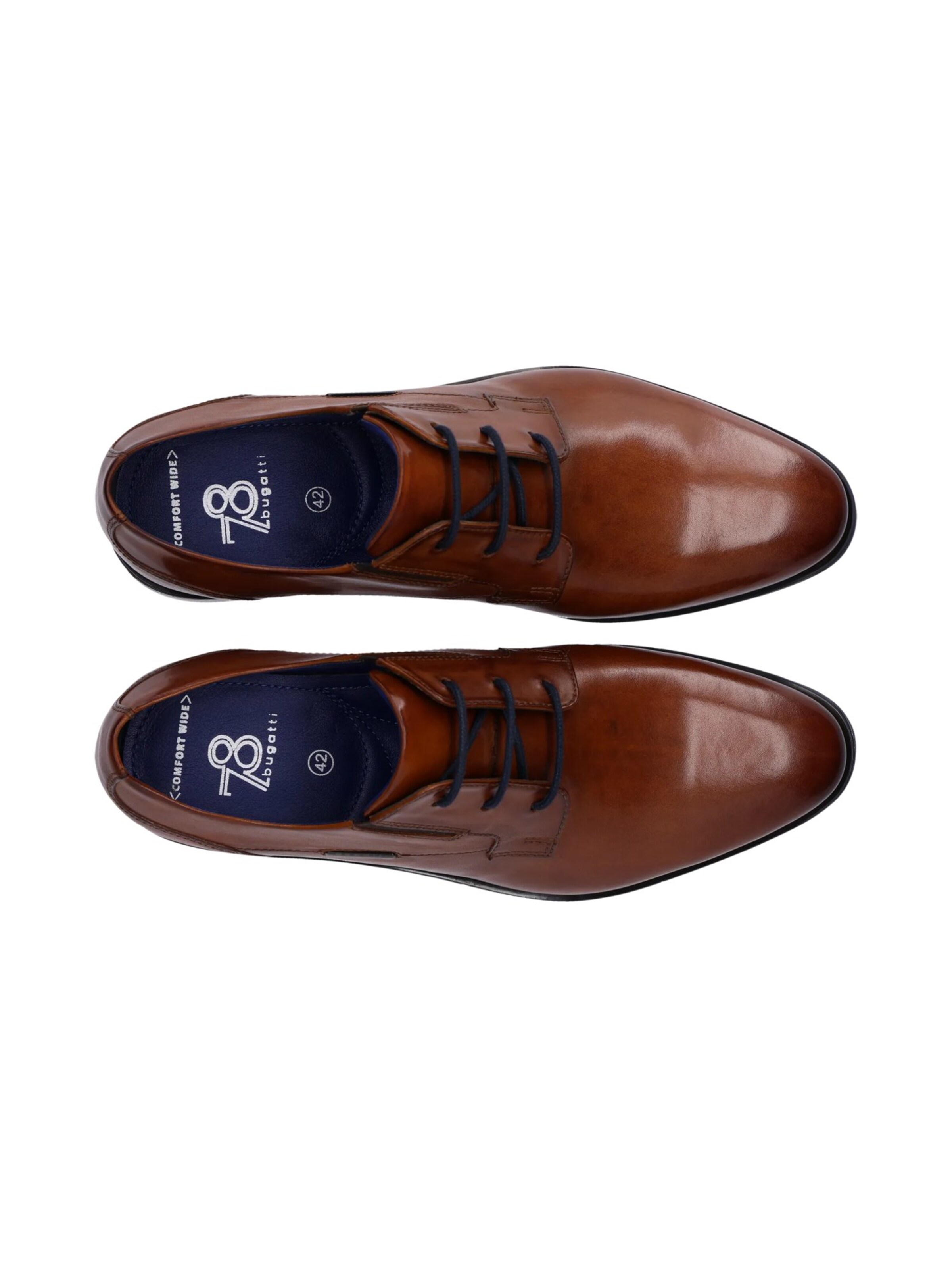 Chaussure à lacets bugatti en marron