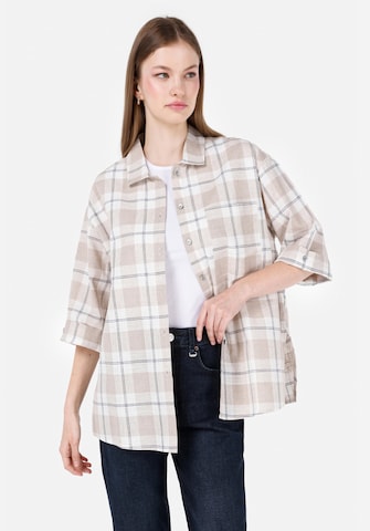 Colin's Blouse in Beige: front