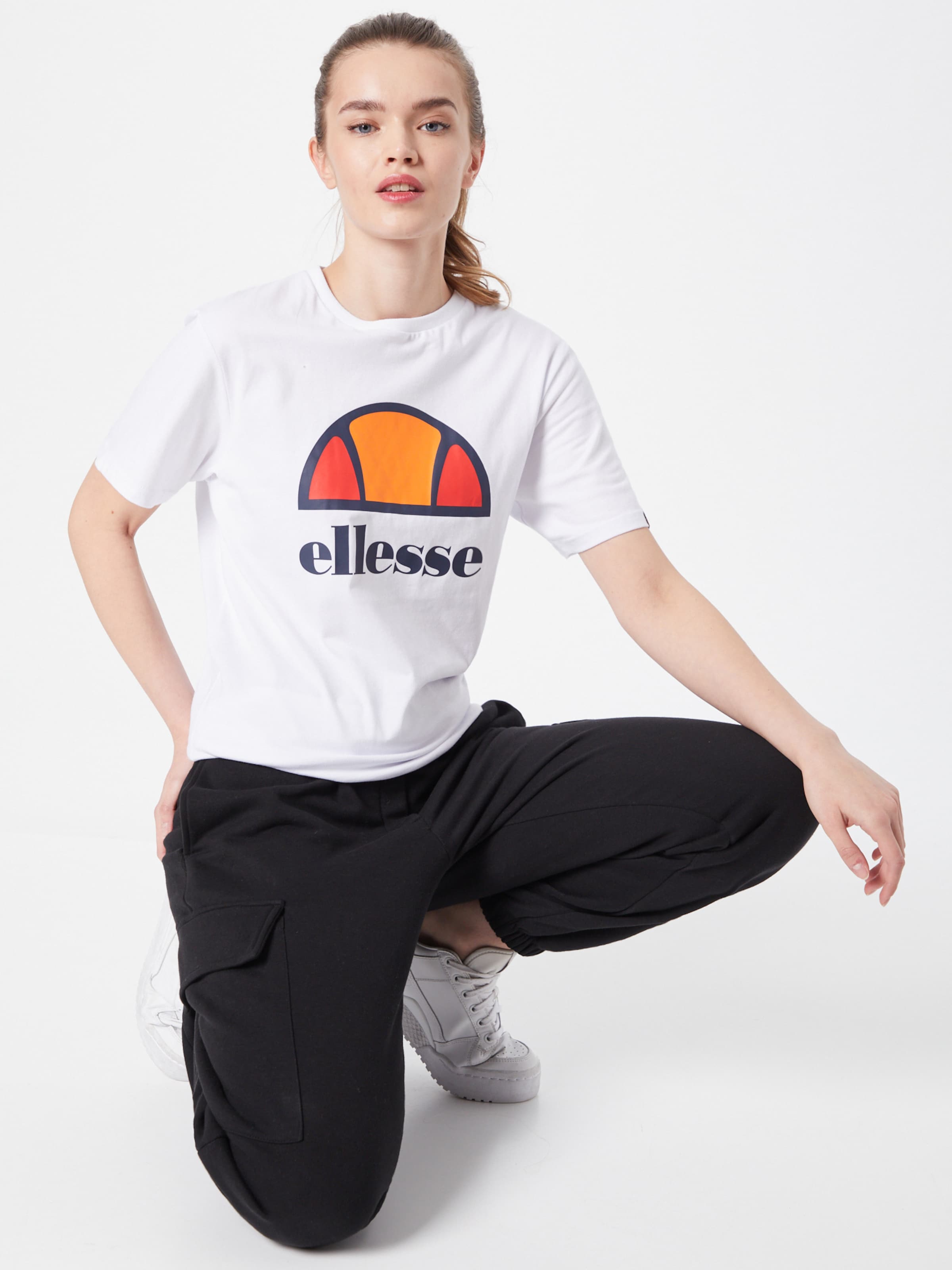 ellesse t shirt vit
