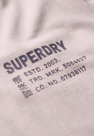 T-Shirt Superdry en gris