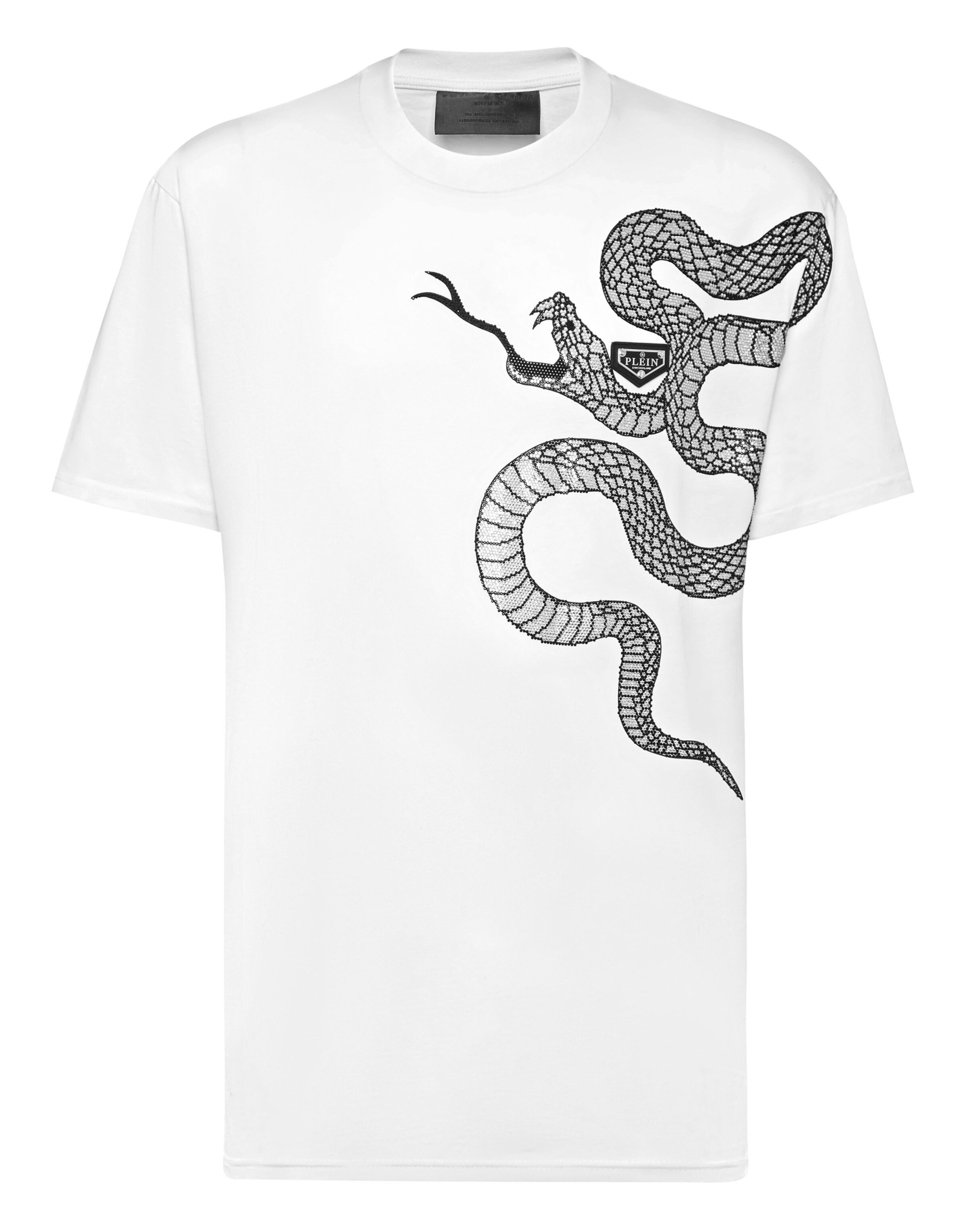 Philipp Plein - Camiseta en blanco: frente
