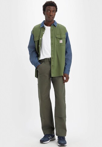 LEVI'S ® Loosefit Cargojeans in Grün: Vorderseite