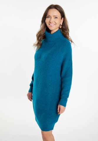 Usha Knit dress in Green: front