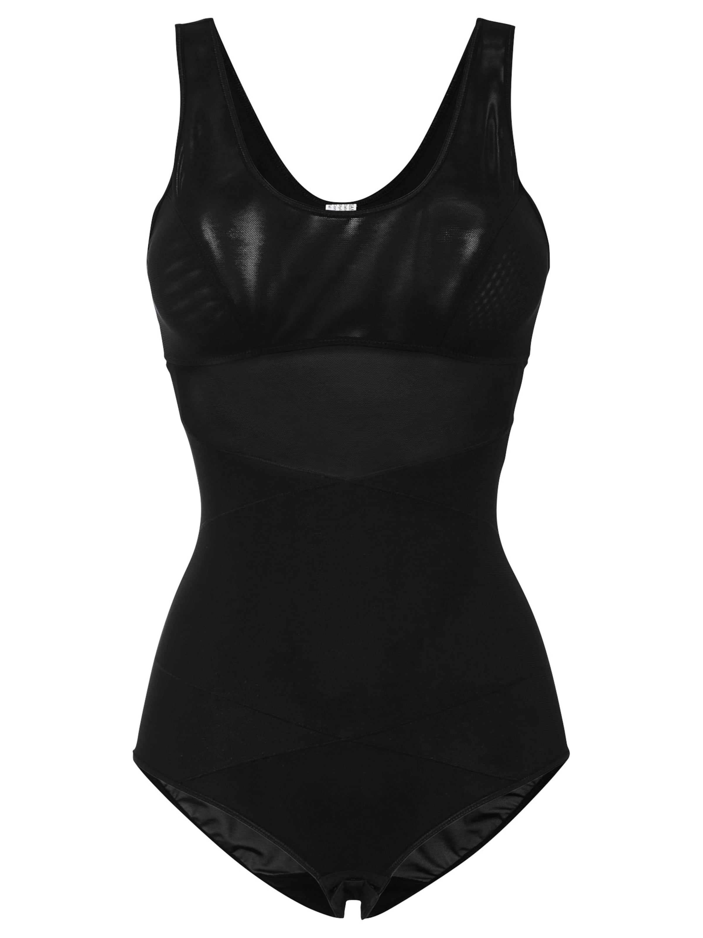 bonprix Shapingbody in Schwarz: Vorderseite