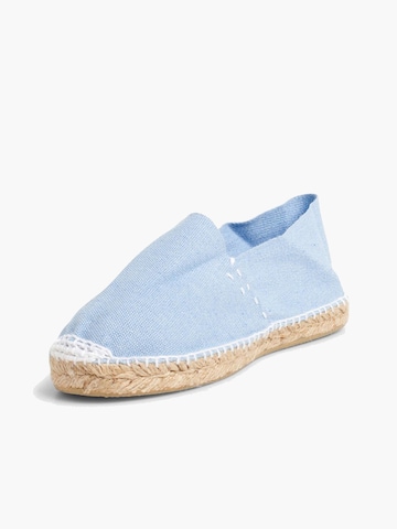 Sandales Pisamonas en bleu : devant