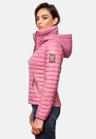 MARIKOO Steppjacke 'Löwenbaby' in Pink