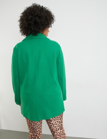 SAMOON Přechodný kabát – zelená