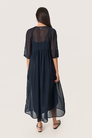 Robe 'SLCammelie' SOAKED IN LUXURY en bleu