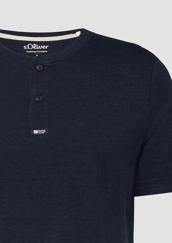 T-Shirt s.Oliver en bleu