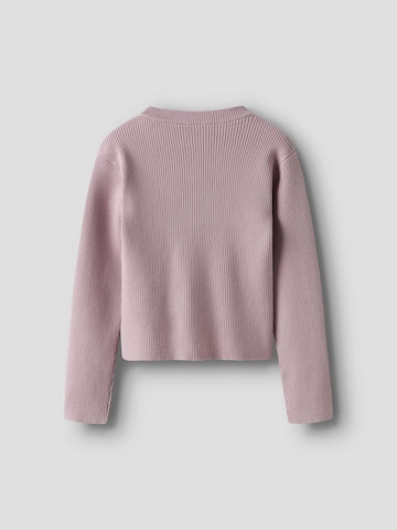 NAME IT Gebreid vest in Lila