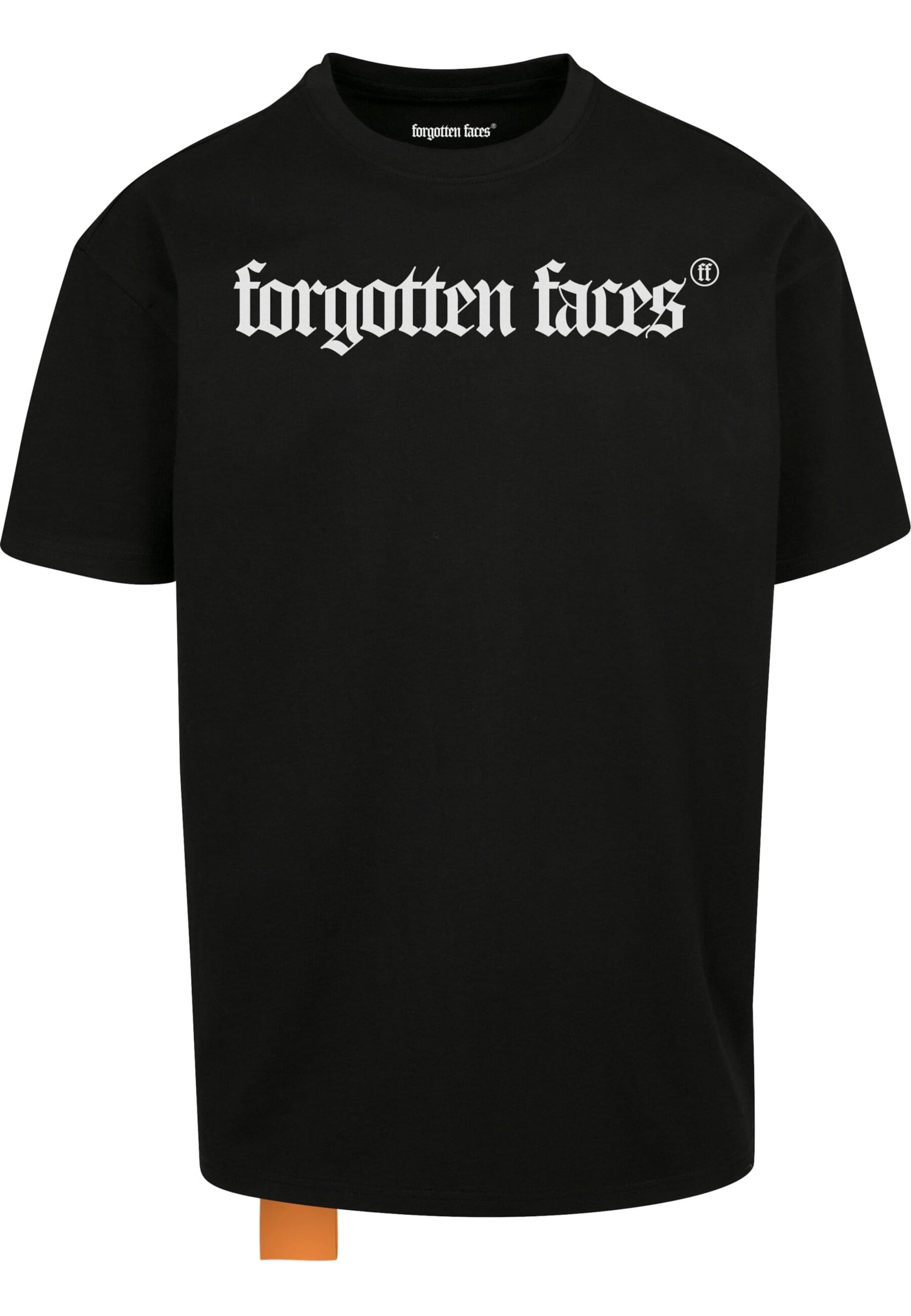 Forgotten Faces Tričko 'Jade Oni' – černá: přední strana