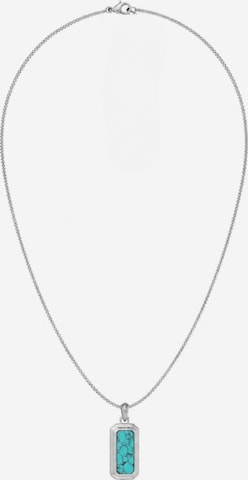 Eternal Necklace in Blue: front